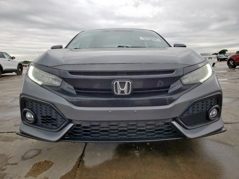 SHHFK7H92KU226124 - 2019 HONDA CIVIC SPORT TOURING GRAY photo 5