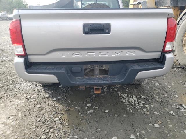 5TFRX5GN0GX051243 - 2016 TOYOTA TACOMA ACCESS CAB ვერცხლისფერი ფოტო 6