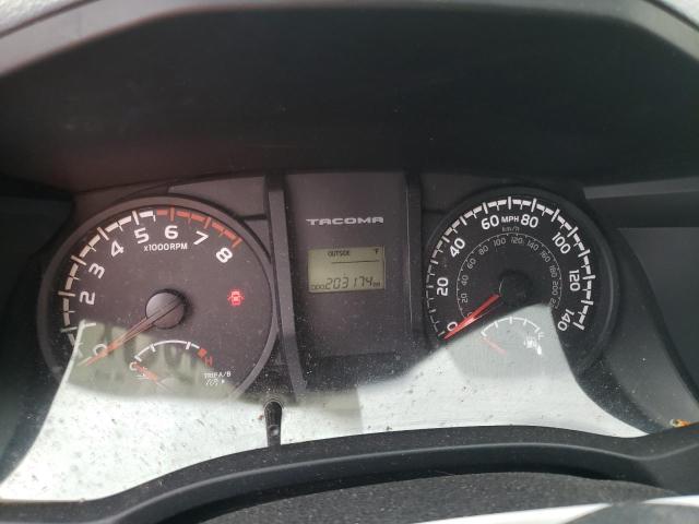 5TFRX5GN0GX051243 - 2016 TOYOTA TACOMA ACCESS CAB ვერცხლისფერი ფოტო 9