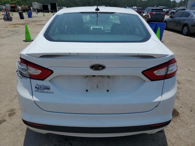 3FA6P0G78GR364319 - 2016 FORD FUSION S WHITE photo 6