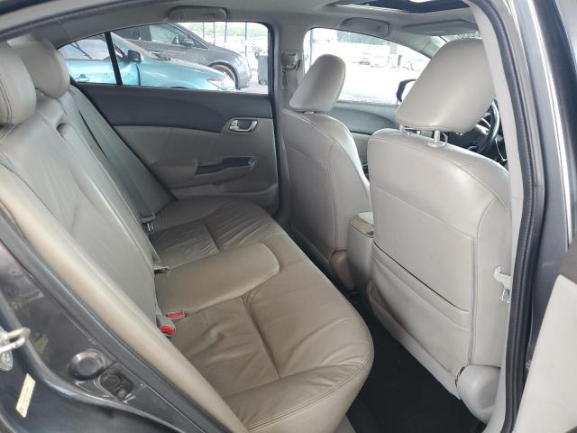 19XFB2F92CE045541 - 2012 HONDA CIVIC EXL GRAY photo 10