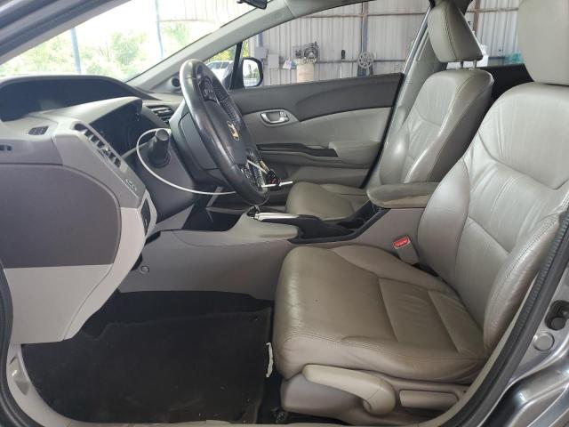 19XFB2F92CE045541 - 2012 HONDA CIVIC EXL GRAY photo 7