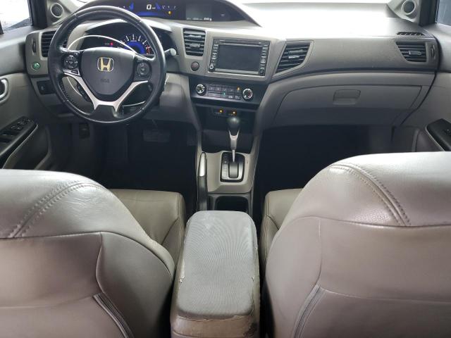19XFB2F92CE045541 - 2012 HONDA CIVIC EXL GRAY photo 8