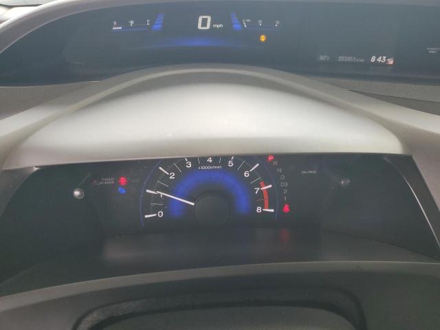 19XFB2F92CE045541 - 2012 HONDA CIVIC EXL GRAY photo 9