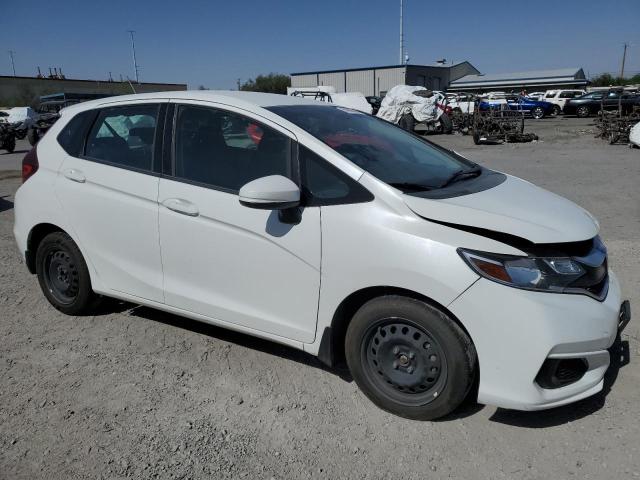 3HGGK5H41KM721717 - 2019 HONDA FIT LX WHITE photo 4