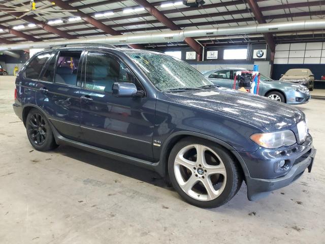 5UXFB53536LV25780 - 2006 BMW X5 4.4I BLUE photo 4