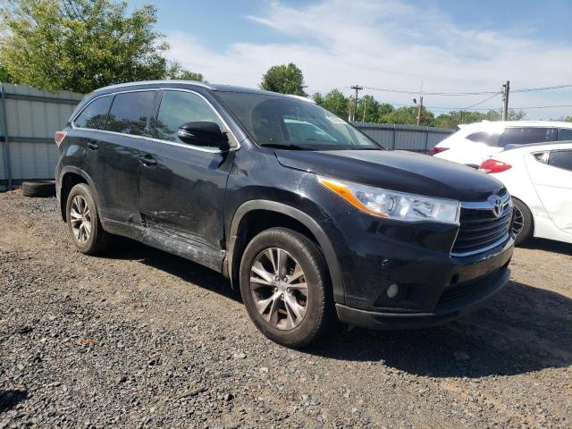 5TDJKRFH2ES023445 - 2014 TOYOTA HIGHLANDER XLE BLACK photo 4