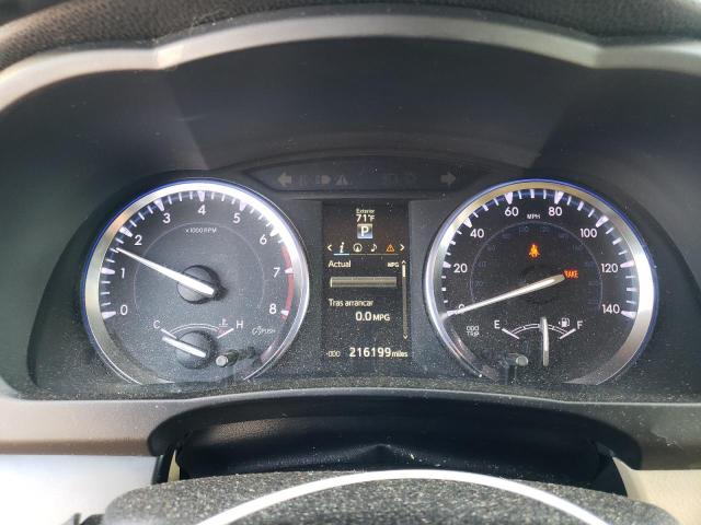 5TDJKRFH2ES023445 - 2014 TOYOTA HIGHLANDER XLE BLACK photo 9