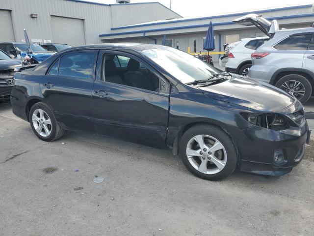 2T1BU4EE6CC813927 - 2012 TOYOTA COROLLA BASE BLACK photo 4