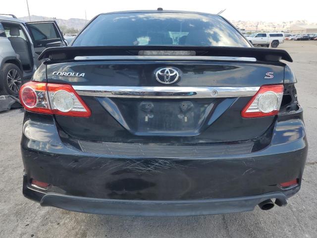 2T1BU4EE6CC813927 - 2012 TOYOTA COROLLA BASE BLACK photo 6