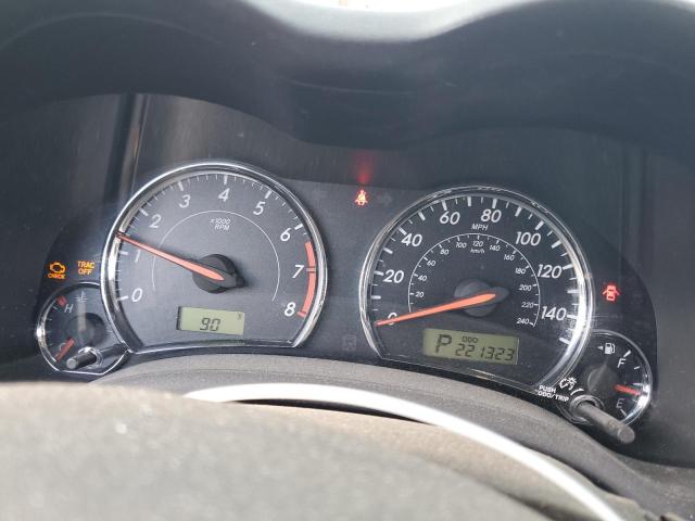 2T1BU4EE6CC813927 - 2012 TOYOTA COROLLA BASE BLACK photo 9