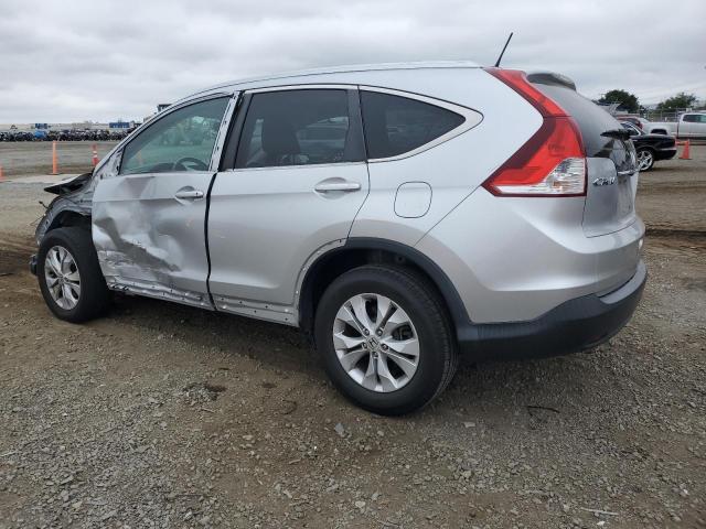 2HKRM3H76EH557830 - 2014 HONDA CR-V EXL SILVER photo 2