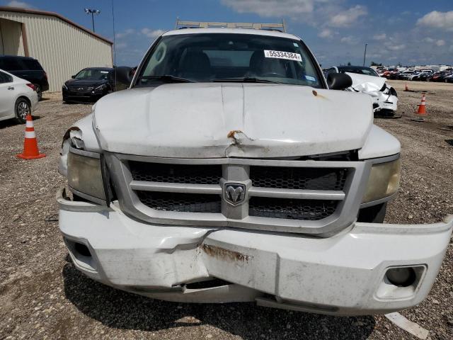 1D7RE3BK3BS701248 - 2011 DODGE DAKOTA SLT WHITE photo 5