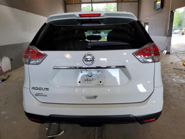 JN8AT2MT1GW017283 - 2016 NISSAN ROGUE S WHITE photo 6