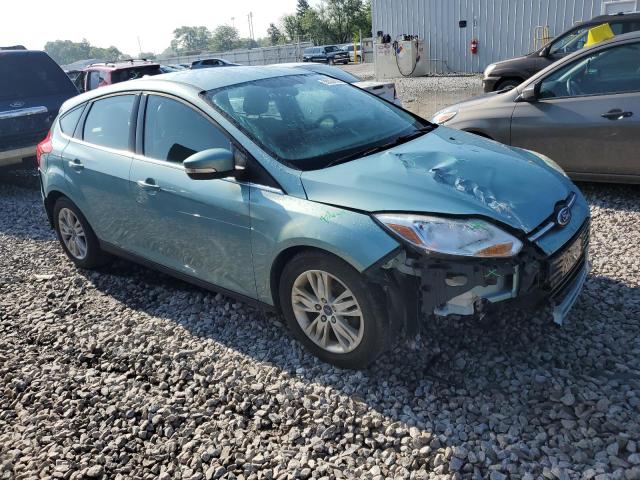 1FAHP3M28CL299581 - 2012 FORD FOCUS SEL BLUE photo 4