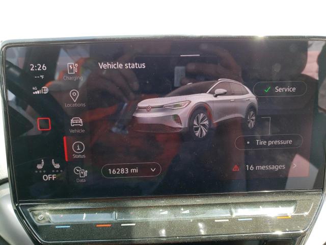 WVGTMPE27MP058667 - 2021 VOLKSWAGEN ID.4 PRO S თეთრი ფოტო 9