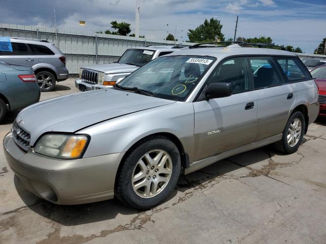 4S3BH675436636430 - 2003 SUBARU LEGACY OUTBACK AWP 银色 照片 1