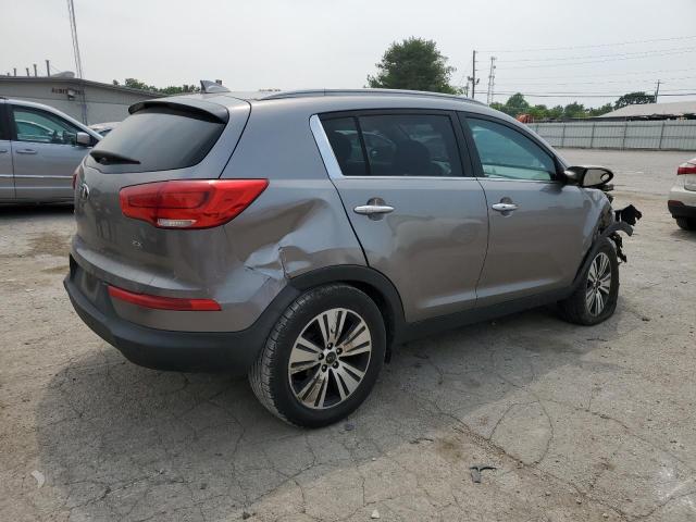 KNDPC3AC9F7692176 - 2015 KIA SPORTAGE EX GRAY photo 3