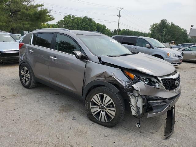 KNDPC3AC9F7692176 - 2015 KIA SPORTAGE EX GRAY photo 4