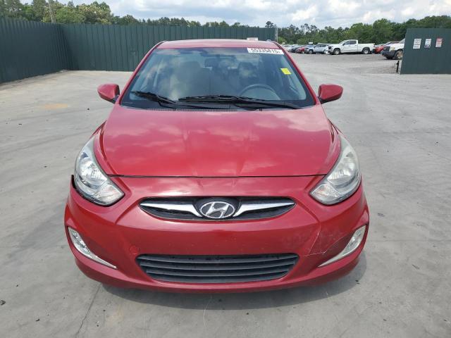KMHCU4AE6DU277474 - 2013 HYUNDAI ACCENT GLS RED photo 5