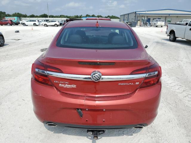 2G4GN5EX7E9314384 - 2014 BUICK REGAL PREMIUM RED photo 6