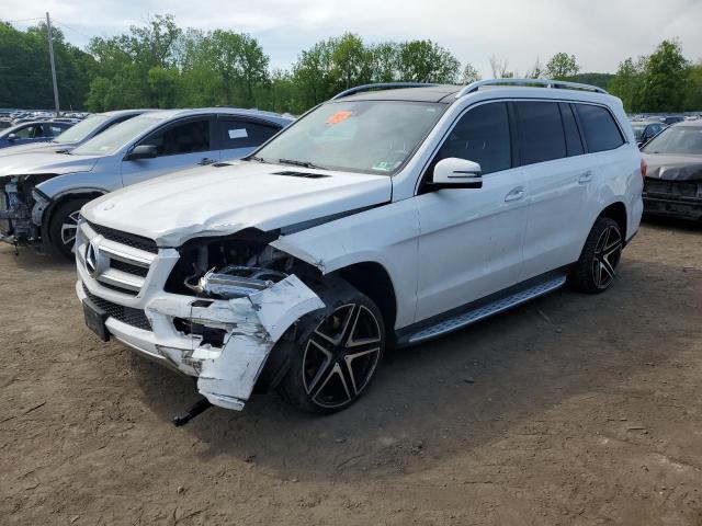 4JGDF6EEXFA518168 - 2015 MERCEDES-BENZ GL 450 4MATIC WHITE photo 1