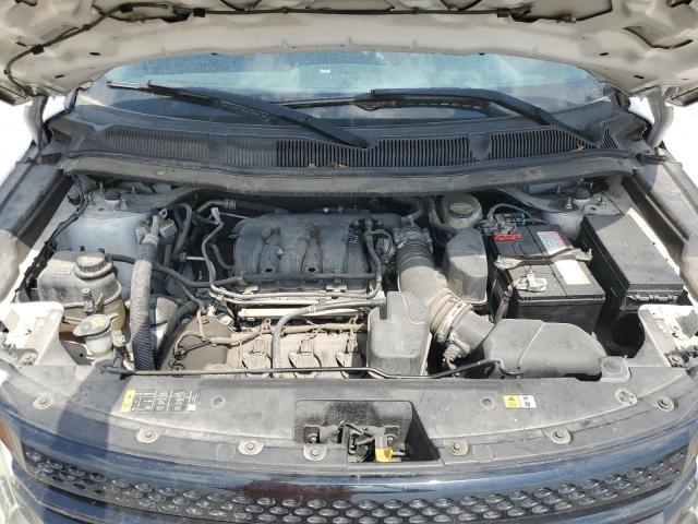 1FM5K8AR5FGC08382 - 2015 FORD EXPLORER POLICE INTERCEPTOR თეთრი ფოტო 12