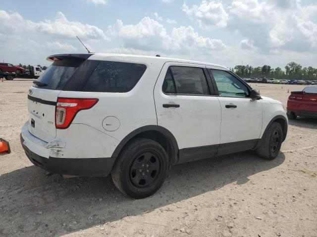 1FM5K8AR5FGC08382 - 2015 FORD EXPLORER POLICE INTERCEPTOR თეთრი ფოტო 3