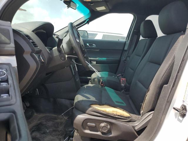 1FM5K8AR5FGC08382 - 2015 FORD EXPLORER POLICE INTERCEPTOR თეთრი ფოტო 7