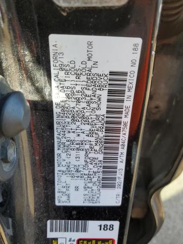 3TMJU4GN4EM157438 - 2014 TOYOTA TACOMA DOUBLE CAB PRERUNNER BLACK photo 12