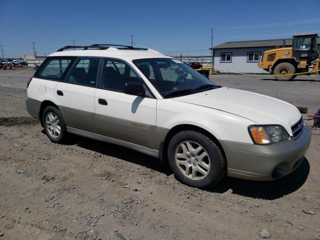 4S3BH6658Y6619428 - 2000 SUBARU LEGACY OUTBACK WHITE photo 4