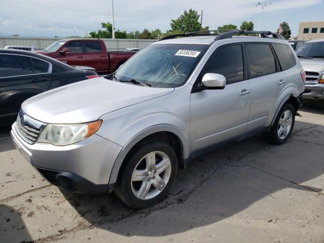 JF2SH646X9H752842 - 2009 SUBARU FORESTER 2.5X LIMITED SILVER photo 1