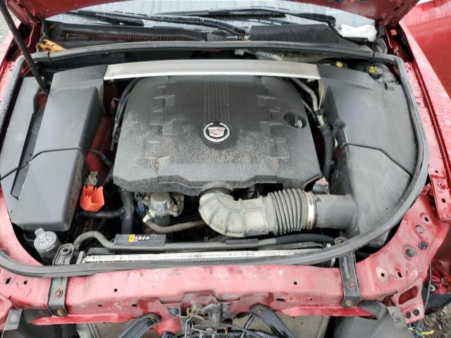 1G6DL5EY6B0137454 - 2011 CADILLAC CTS PERFORMANCE COLLECTION Бордовый фото 11