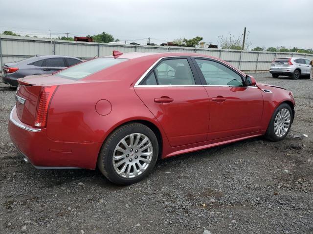 1G6DL5EY6B0137454 - 2011 CADILLAC CTS PERFORMANCE COLLECTION Бордовый фото 3
