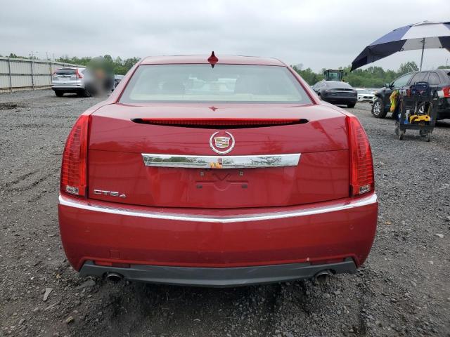 1G6DL5EY6B0137454 - 2011 CADILLAC CTS PERFORMANCE COLLECTION Бордовый фото 6