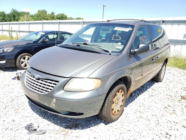 1C4GJ45303B145036 - 2003 CHRYSLER VOYAGER LX GRAY photo 2