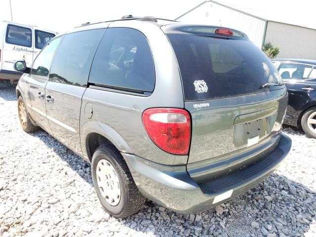 1C4GJ45303B145036 - 2003 CHRYSLER VOYAGER LX GRAY photo 3