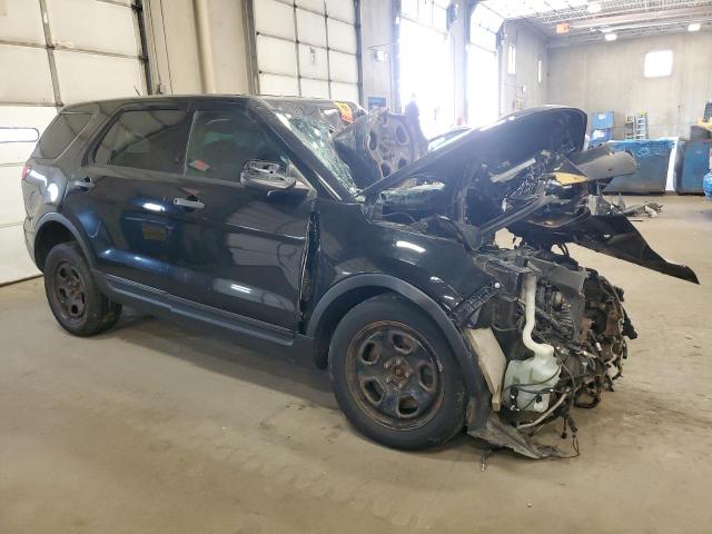 1FM5K8AR6DGC15936 - 2013 FORD EXPLORER POLICE INTERCEPTOR BLACK photo 4
