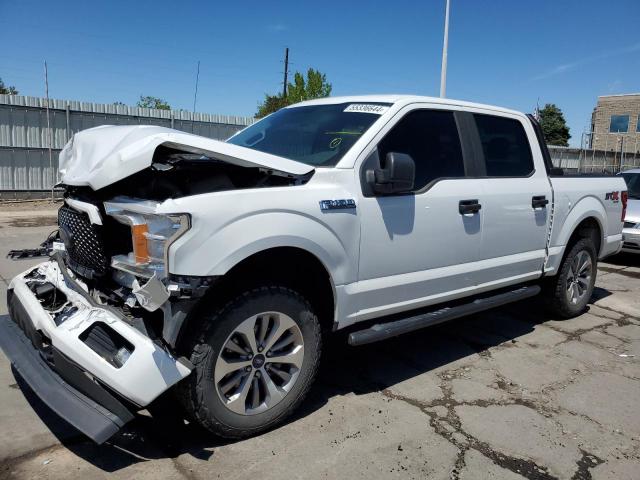 1FTEW1EP5JFB44612 - 2018 FORD F150 SUPERCREW WHITE photo 1