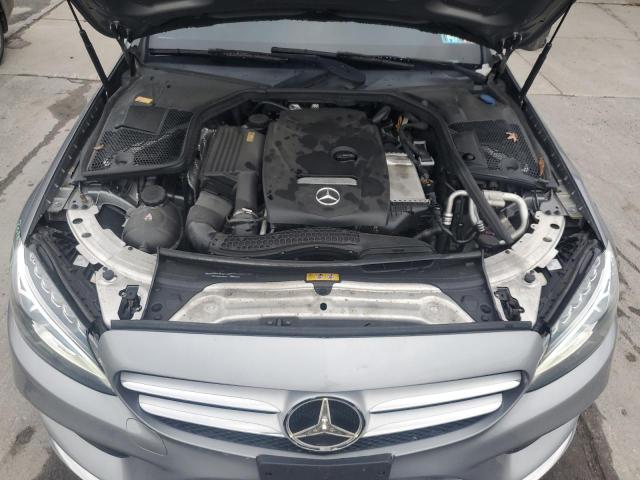 55SWF4KB5GU102211 - 2016 MERCEDES-BENZ C 300 4MATIC GRAY photo 11