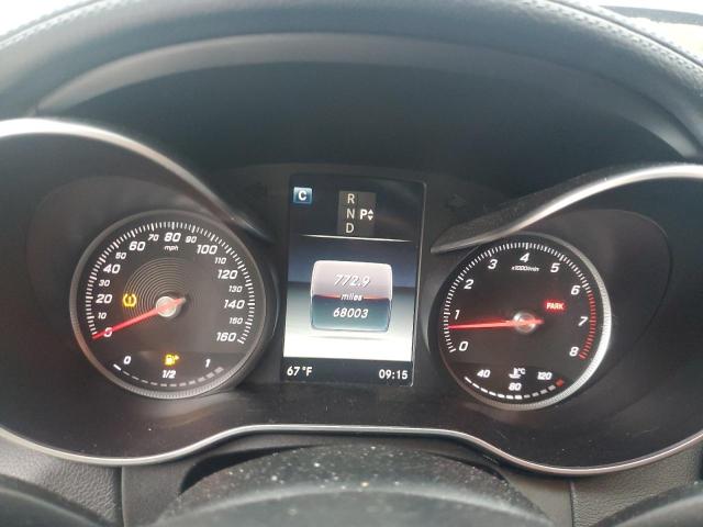 55SWF4KB5GU102211 - 2016 MERCEDES-BENZ C 300 4MATIC GRAY photo 9