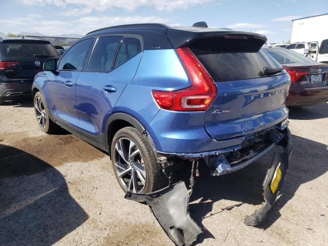 YV4162UM9L2294371 - 2020 VOLVO XC40 T5 R-DESIGN BLUE photo 2