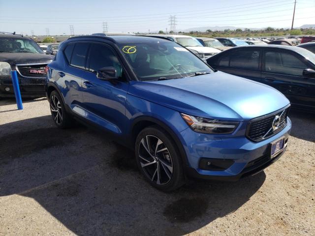 YV4162UM9L2294371 - 2020 VOLVO XC40 T5 R-DESIGN BLUE photo 4