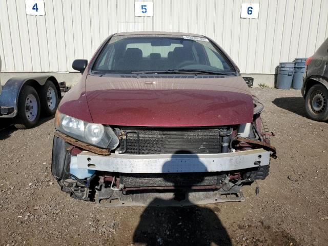1HGFA16356L811719 - 2006 HONDA CIVIC DX VP Bordo foto 5