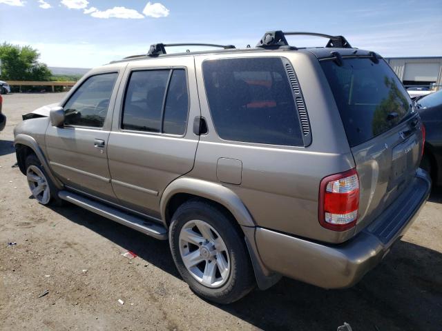 JN8DR09X02W661541 - 2002 NISSAN PATHFINDER LE 棕色 照片 2