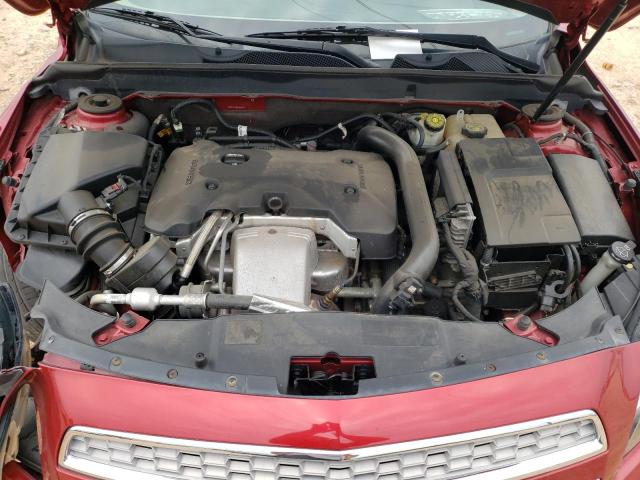 1G11J5SX0DF345355 - 2013 CHEVROLET MALIBU LTZ წითელი ფოტო 11