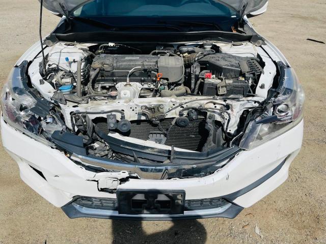 1HGCR2F34GA116209 - 2016 HONDA ACCORD LX WHITE photo 7