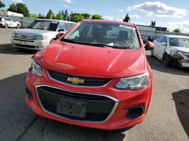 1G1JB5SG9H4174068 - 2017 CHEVROLET SONIC LS 红色 照片 5