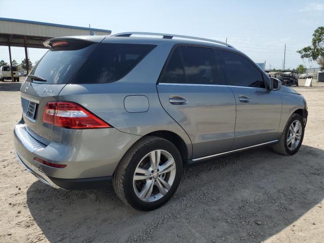 4JGDA5HB7EA276870 - 2014 MERCEDES-BENZ ML 350 4MATIC SILVER photo 3