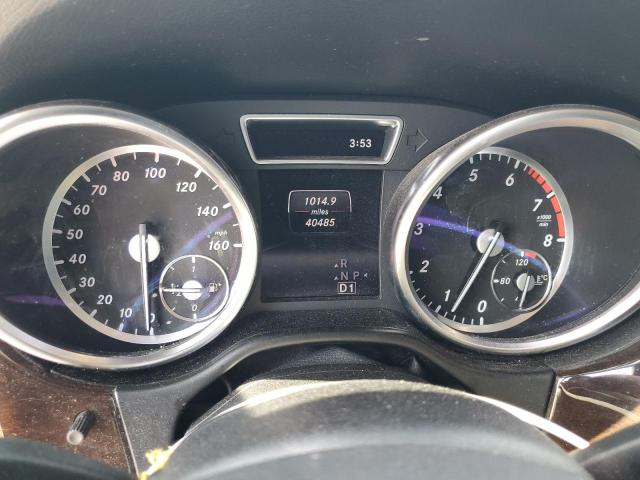 4JGDA5HB7EA276870 - 2014 MERCEDES-BENZ ML 350 4MATIC SILVER photo 9